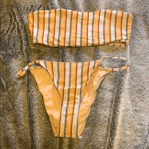 LA hearts bathing suit- sparkly beautiful pattern